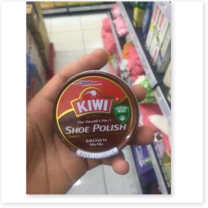 XI ĐÁNH GIÀY Kiwi CHÍNH HÃNG MÀU ĐEN - MÀU NÂU - CÓ VIDEO PHÂN BIỆT HÀNG THẬT HÀNG NHÁI Điện Gia Dụng Bả