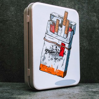 Hộp thiếc thuốc lá Vintage Box - Smoking 15