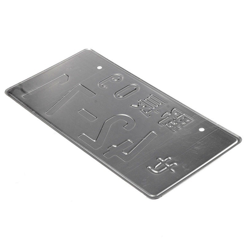 Biển số bằng nhôm tiện dụng cho xe hơi