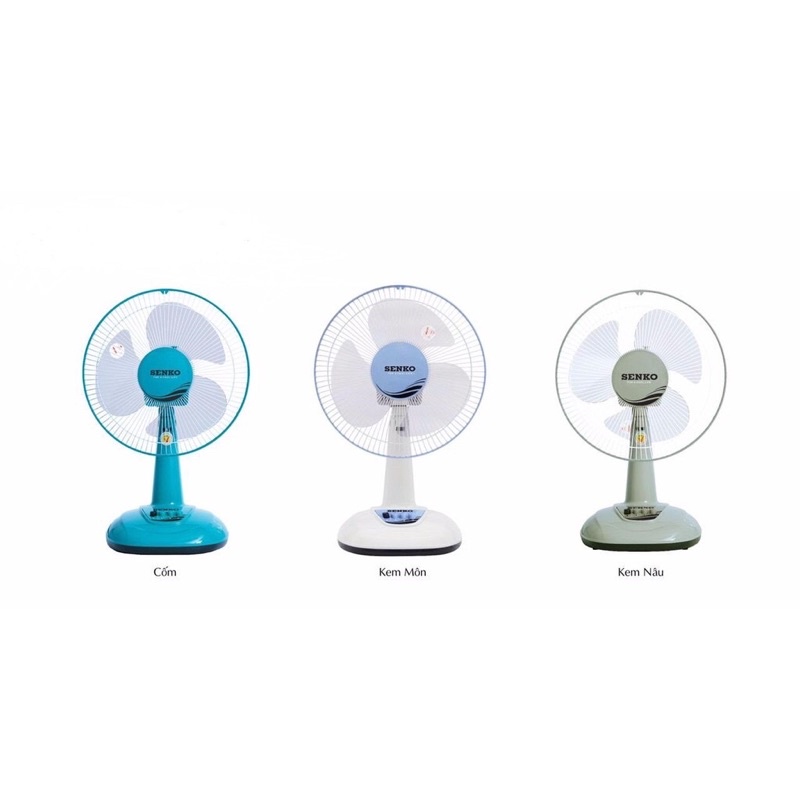 [Giao Hỏa Tốc Trong Ngày] Quạt Bàn SENKO sang trọng Cao Cấp B1216/B113- B1213- Bảo Hành 2 Năm- Chính