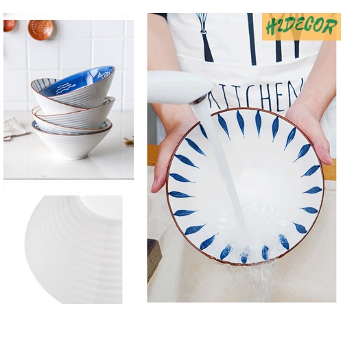 Bát tô, chén sứ men cao cấp phong cách nhật bản - h2decor
