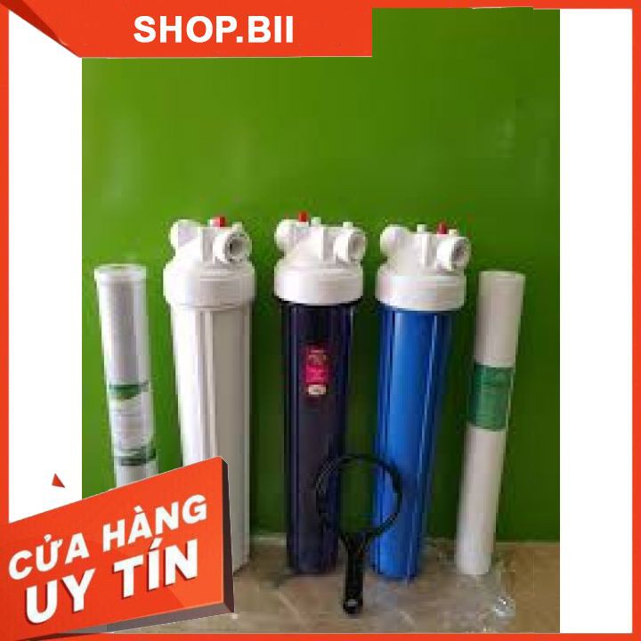 Lõi Lọc Nước Thô Loại 20 Inch Hàng Cao Cấp Lắp Cho Các Cốc Lọc Thô Loại 20 inch Dùng Để Lọc Nước Đầu Vào Khi Sử Dụng.