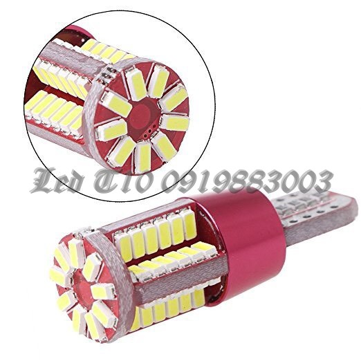 ĐÈN LED Canbus Error DEMI XI NHAN T10 57smd 4014 TIM LED SIÊU BỀN