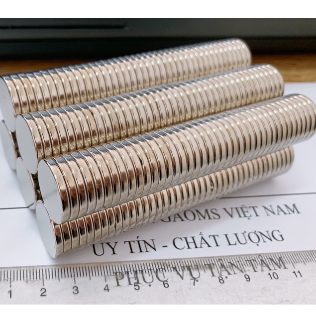 Nam châm gắn jig kích thước 20x3mm GAOMS, lực hút siêu mạnh