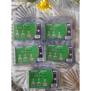 Combo 5 bao đeo thẻ nhân viên nhựa dẻo cao cấp ngang