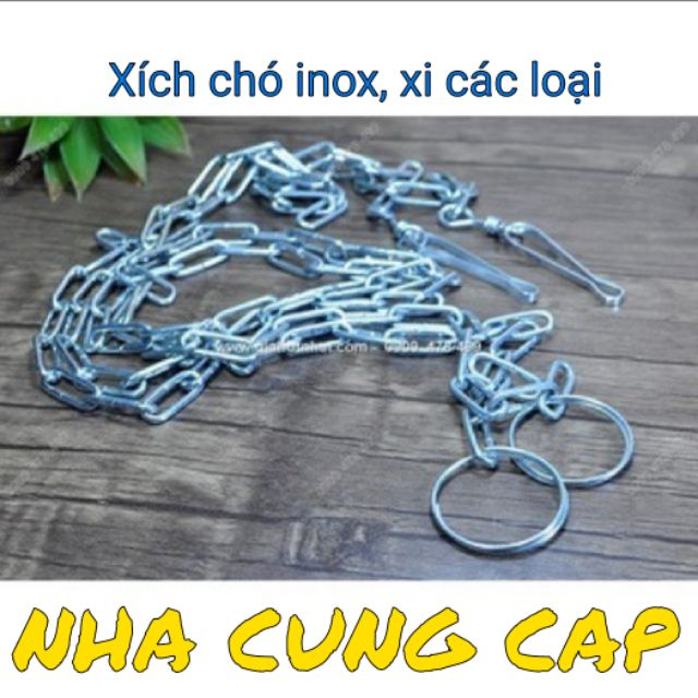 (GIÁ HỦY DIỆT) XÍCH CHÓ NHỎ DÂY 1MÉT5