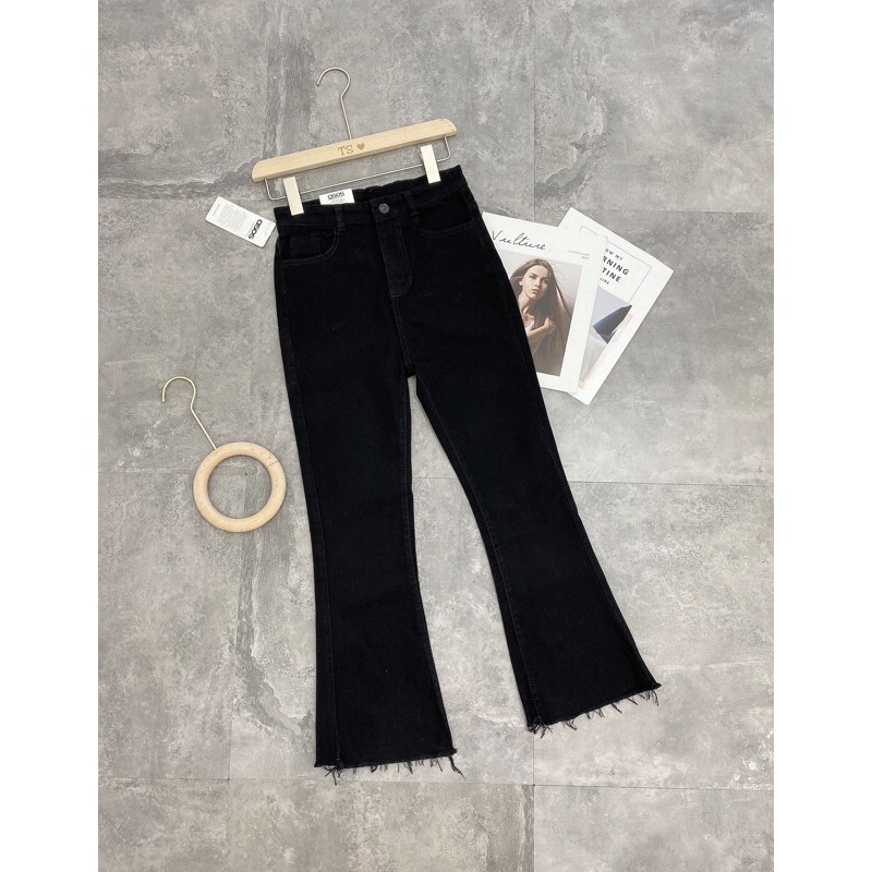 QUẦN BÒ ĐEN ỐNG LOE CỰC HOT CO GIÃN NỮ QB11 | BigBuy360 - bigbuy360.vn