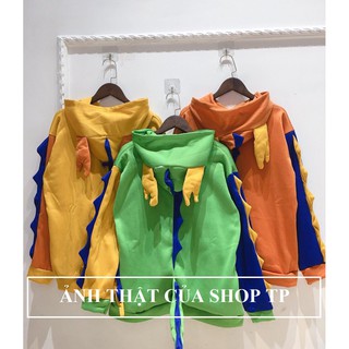 ÁO hoodie KHỦNG LONG SỪNG(ẢNH THẬT)