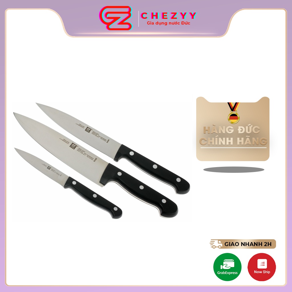 Set 3 dao ZWILLING Gourmet [Hàng Đức chính hãng]