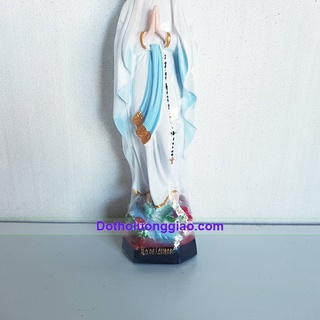 Tượng Đức Mẹ Lộ Đức cao 15cm