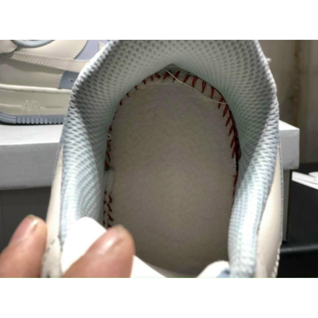 Giầy AF1 trắng xanh kem cao cấp. | BigBuy360 - bigbuy360.vn