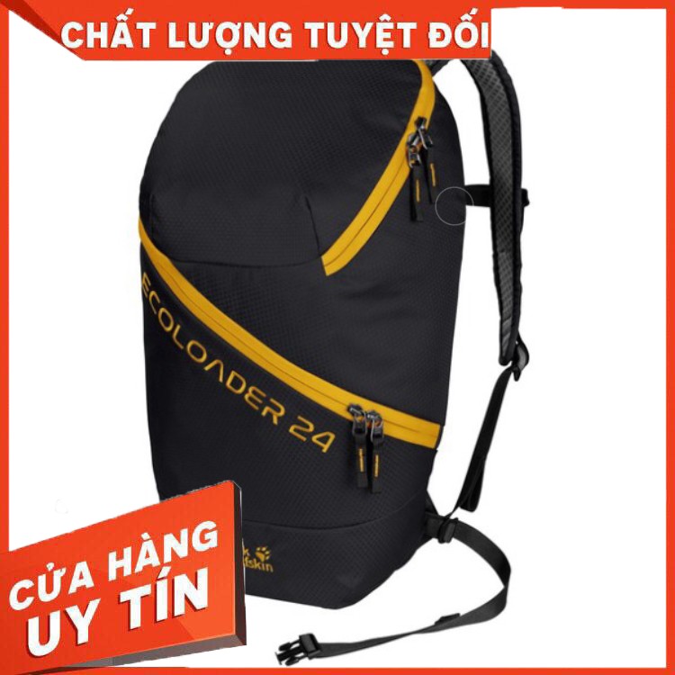 Balo du lịch Jack Wolfskin ECOLOADER 24 BẢO HÀNH TRỌN ĐỜI Balô phuot trekking hiking leo núi xịn sò - dây đeo trợ lự