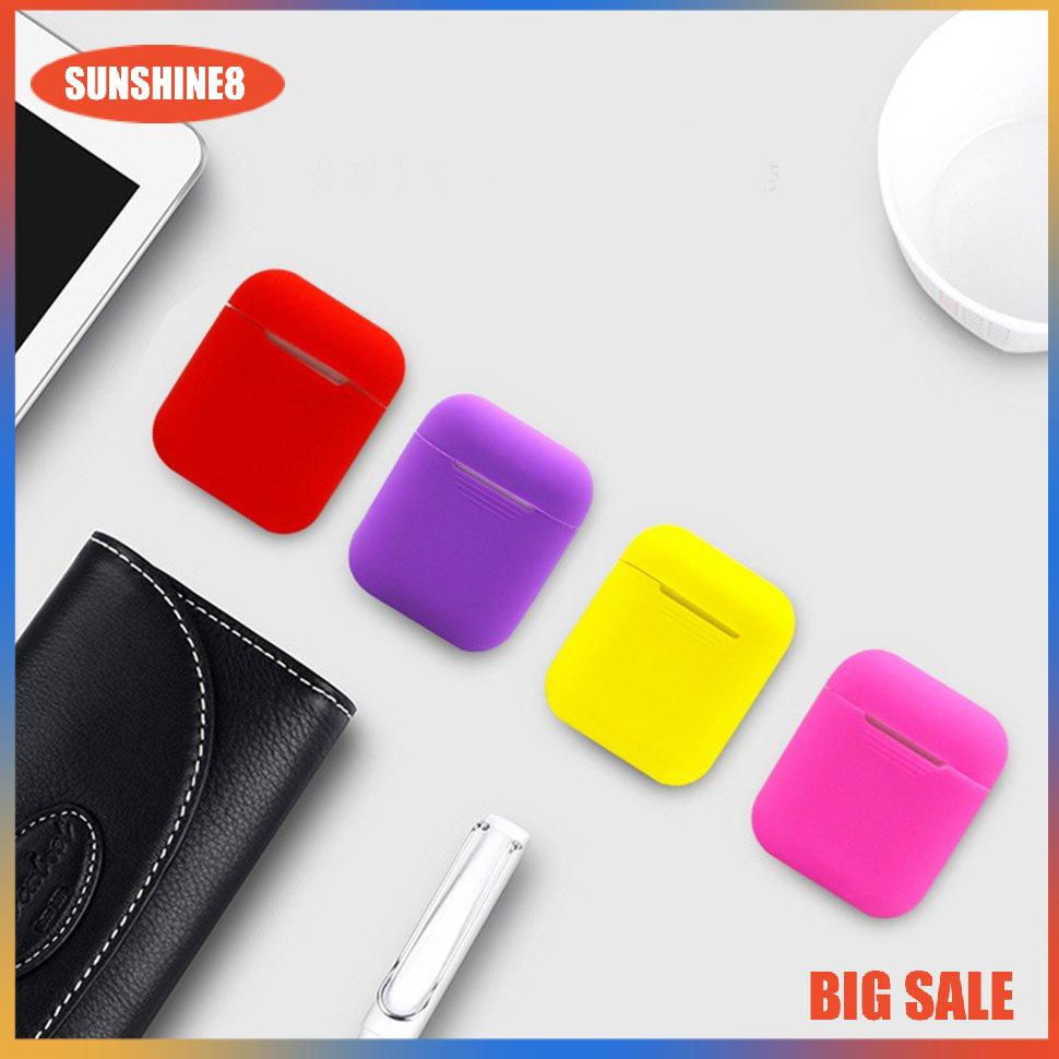 【SUN】Wireless Earphones Silicone Case Cover Anti-lost Dust-free Protective Cover