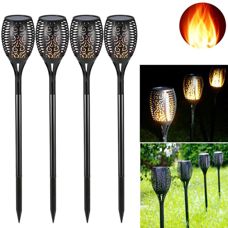 SEL Flame Solar Torch Lights Dancing Flickering Lamp Mpow New LED Waterproof Solar Torch Light Garden Path Lights Lawn Lamp