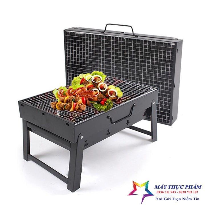 Bếp nướng than hoa không khói BBQ ngoài trời cao cấp