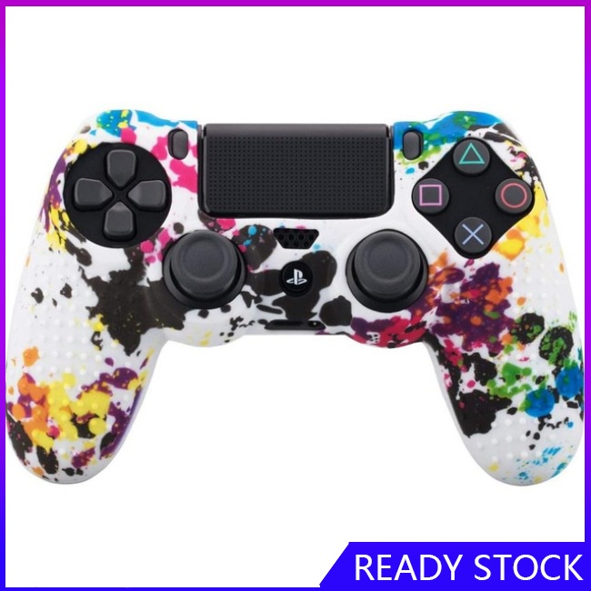 Vỏ Silicon Họa Tiết Rằn Ri Cho Tay Cầm Chơi Game Sony Ps4 Slim / Pro Dualshock4