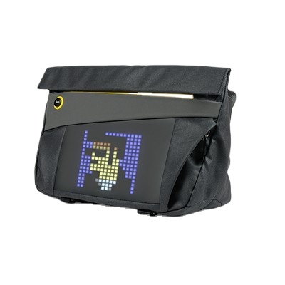 Túi đeo chéo DIVOOM Pixoo Slingbag-V hiển thị màn hình LED, có thể đựng laptop/ipad 11 inch