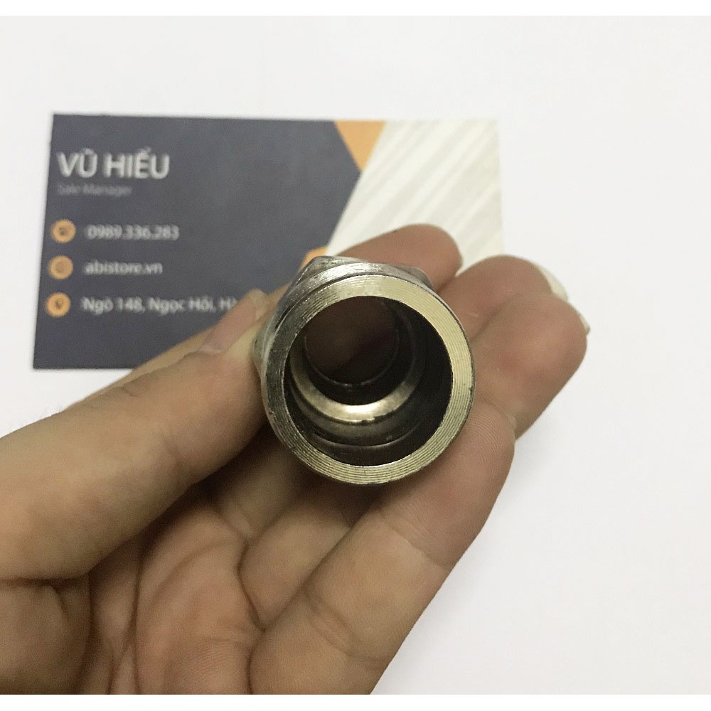 KÉP THU INOX ĐÚC SẦN 27-21 ( 3/4 - 1/2 ) DÀY 3MM HÀNG ĐẸP GIÁ RẺ VÀ KÉP INOX BÓNG