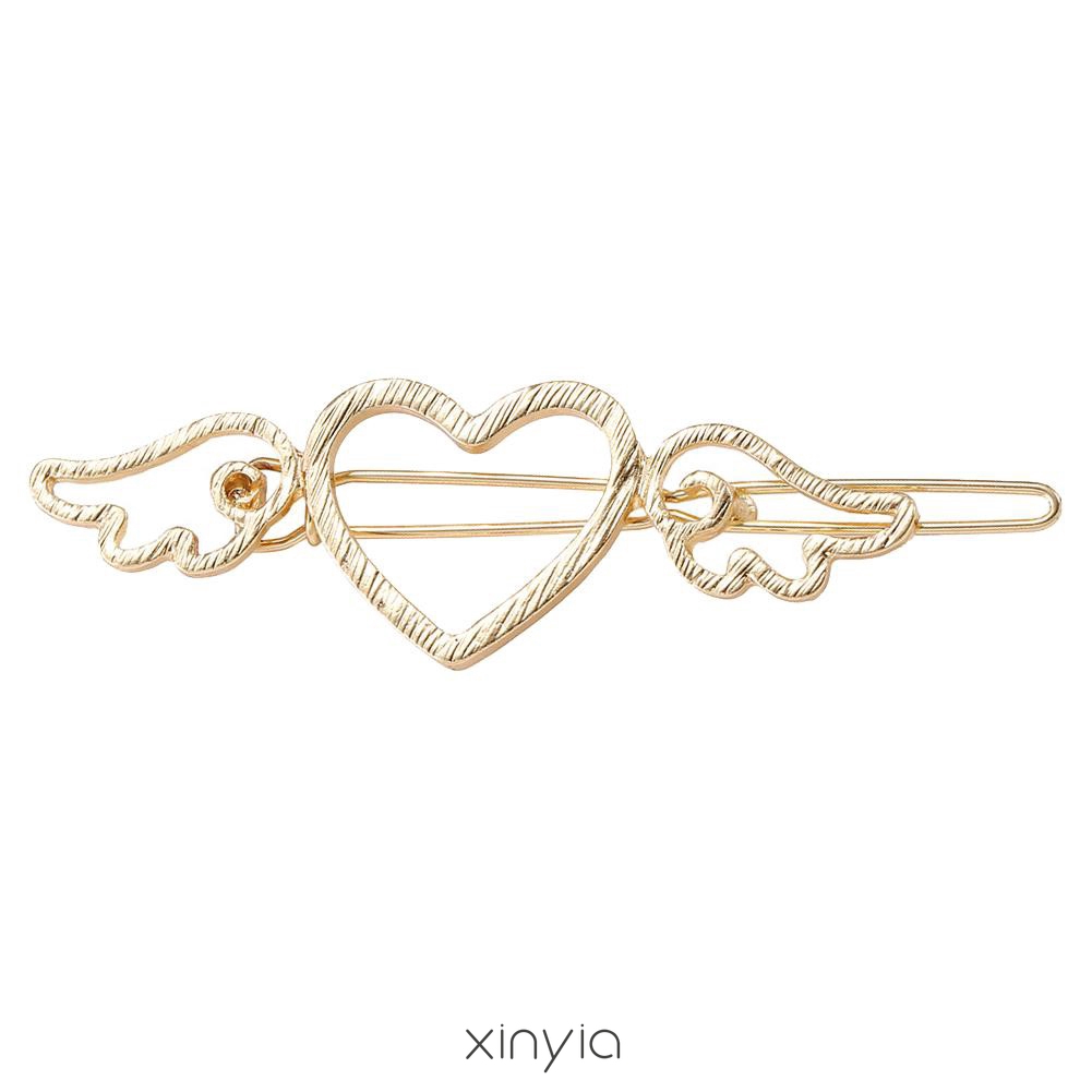 Kẹp Tóc Hình Cánh Thiên Thần Và Trái Tim