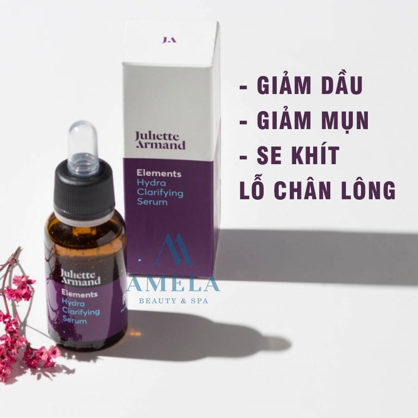 TINH CHẤT DƯỠNG ẨM CHO DA DẦU - JULIETTE ARMAND HYDRA CLARIFYING SERUM