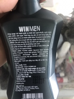 Gel vệ sinh Nam Winmen