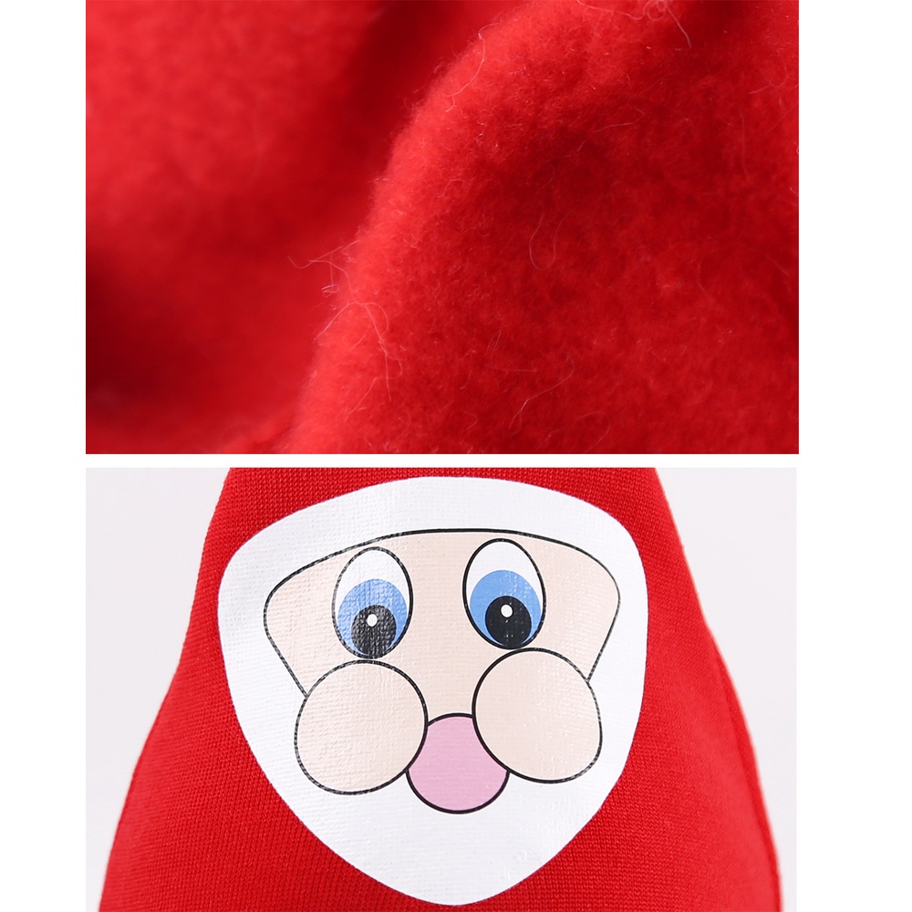 Áo lót lông cừu họa tiết ông già noel người tuyết Giáng Sinh dành cho chó mèo