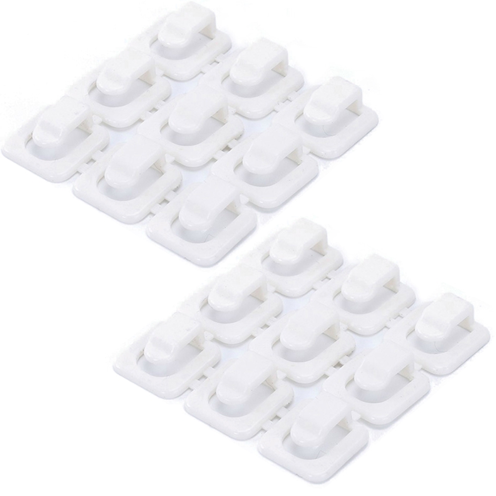 Set 18 kẹp gắn giữ dây cáp tiện dụng