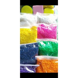 500 gr hạt màu kỳ thú thỏa sáng tạo luyện kiên nhẫn cho bé có khuôn
