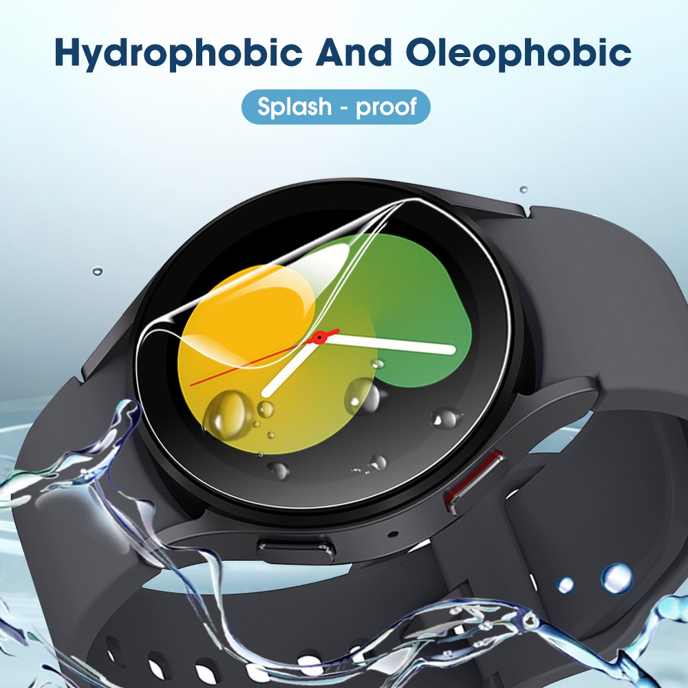 Kính Cường Lực Bằng TPU Hydrogel Trong Suốt Chống Trầy Xước Cho Đồng Hồ Thông Minh Samsung Galaxy Watch 5 40 44mm