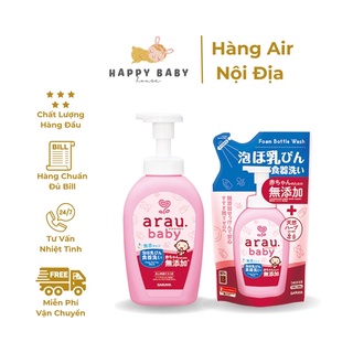 Nước rửa bình sữa arau chai 500ml/gói 450ml
