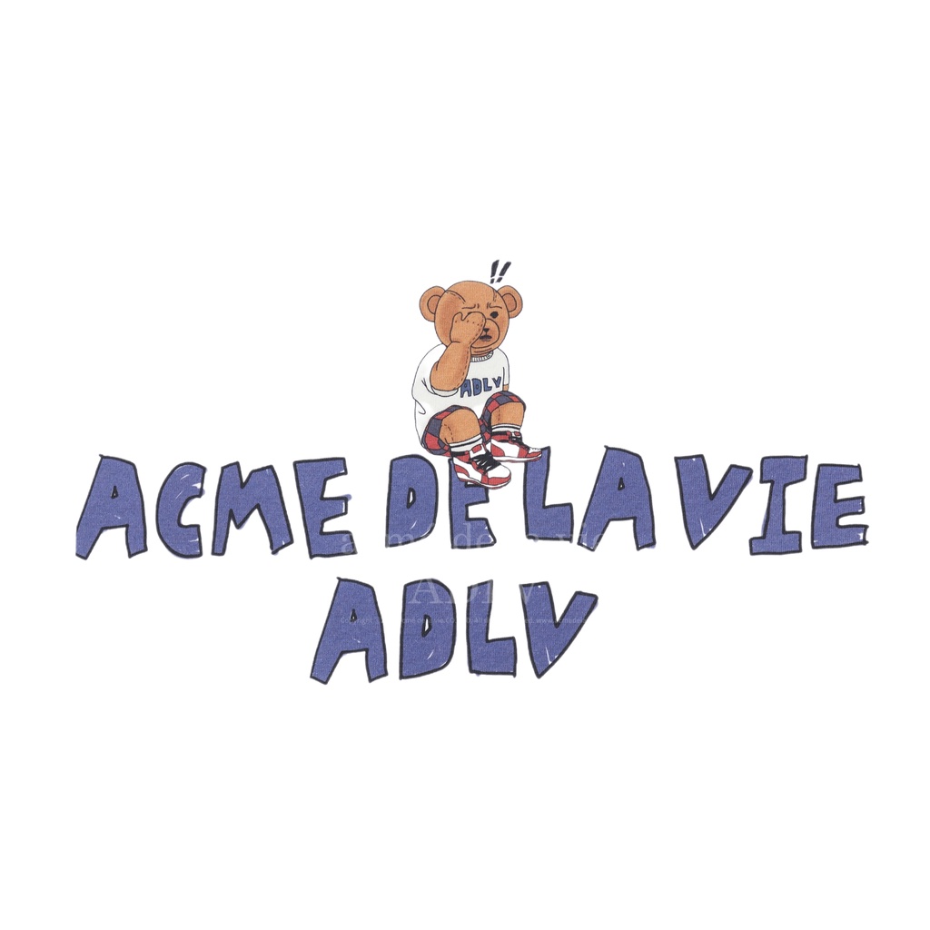 Áo thun ADLV cotton tay ngắn in hình thời trang