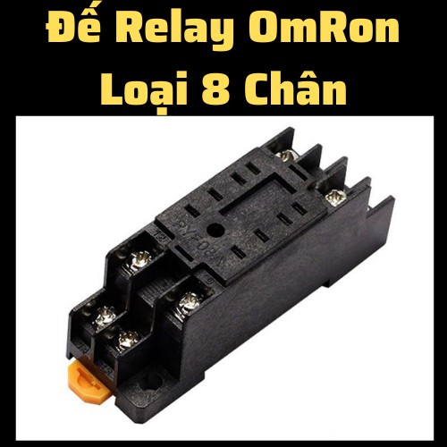 Relay omron 12V 8 chân, Rơ le trung gian, relay 12v 8 chân, (Loại Chân Bé)