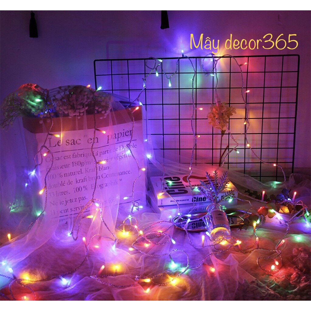 Đèn Led Trang Trí ngày tết Đom Đóm 5 Mét , Đèn LED trang trí