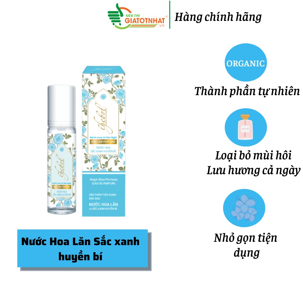 Dung dịch vệ sinh phụ nữ hỗ trợ giảm nhiễm, làm sạch và khử mùi hôi Thebol 100g+Nước hoa lăn sắc xanh 8ml