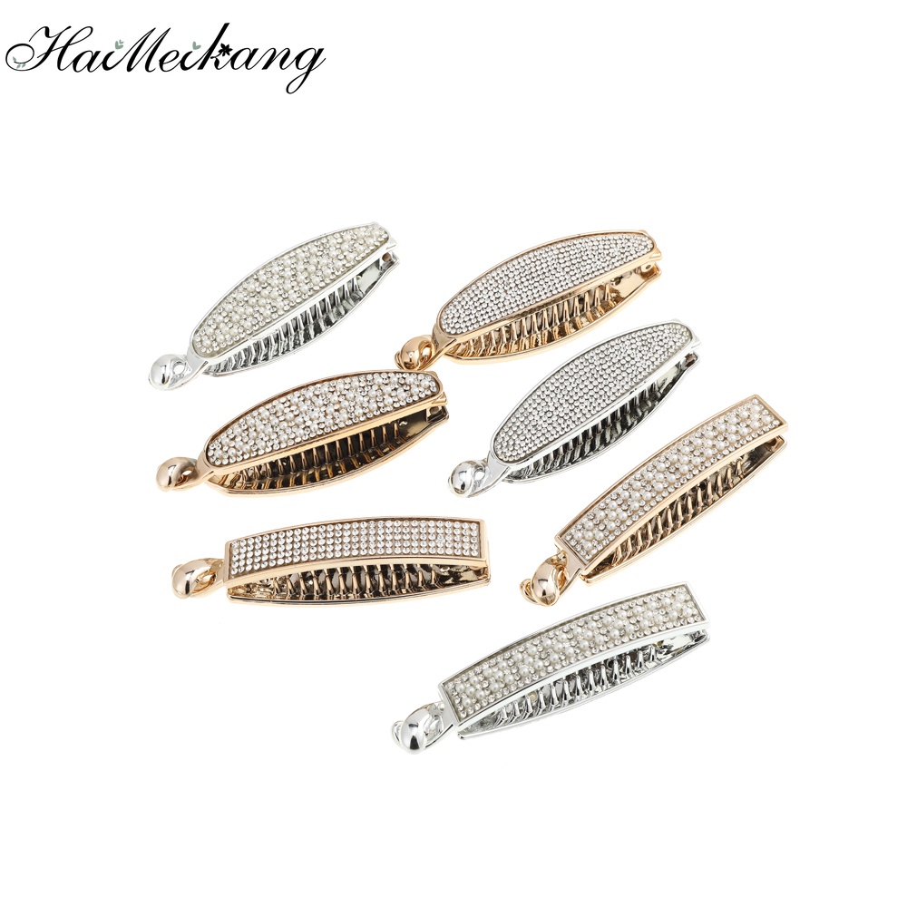 Kẹp tóc Haimeikang thời trang hàn quốc khảm đá pha lê cho nữ