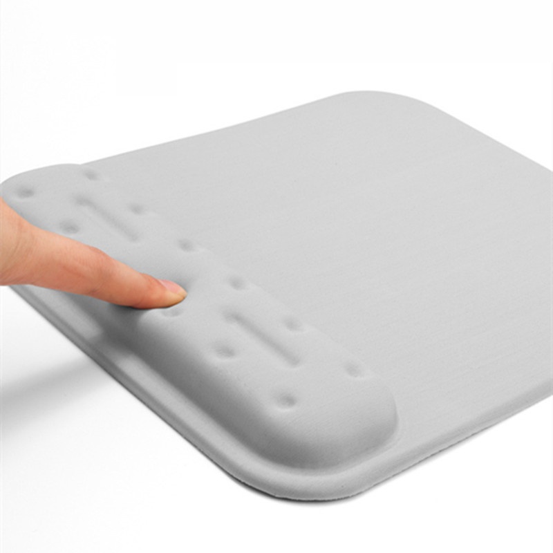 Đệm Lót Chuột Bằng Cao Su Non Gel Silicone Gel Mềm Mại Thoải Mái Có Đệm Cổ Tay Chống Trượt