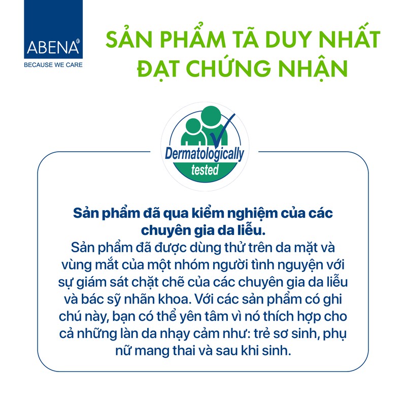 [Mã BMBAU50 giảm 7% đơn 99K] [Thấm hút 0.9 lít] Tã quần người lớn Abena Pant L0 nhập khẩu Đan Mạch (14 miếng)