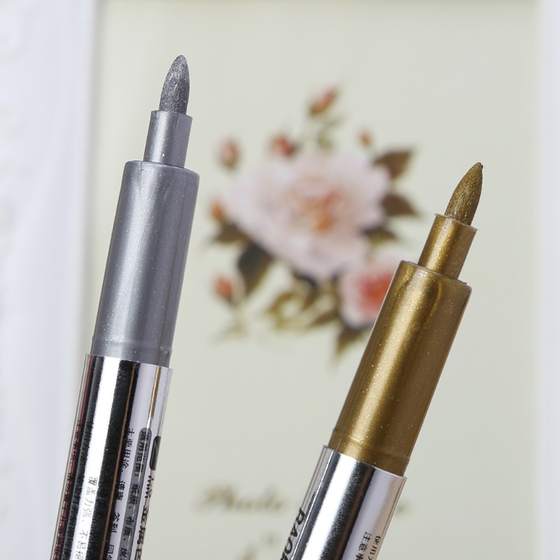 Bút lông đánh dấu kim loại chống thấm nước 1.5mm dành cho học sinh