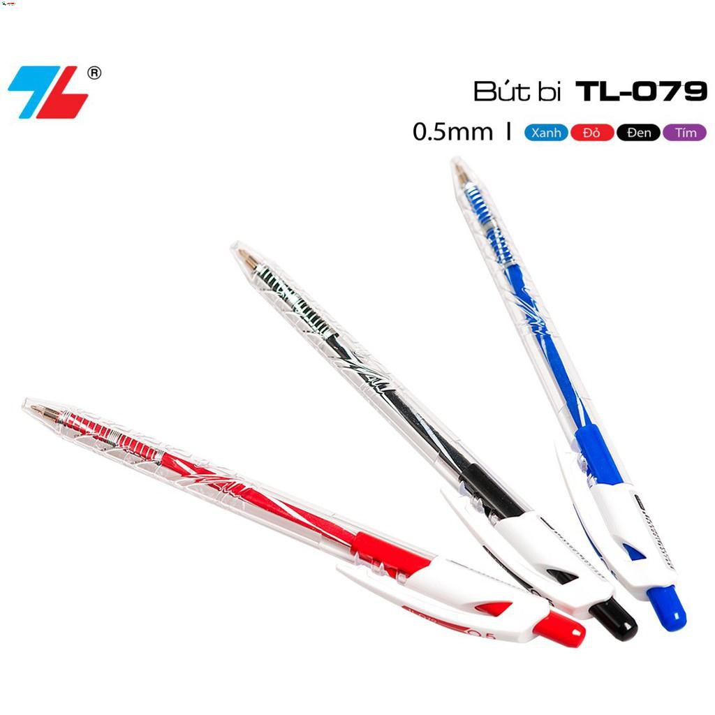 Bút bi Thiên Long TL079 - chính hãng, nét mảnh, viết đẹp,viết trơn, loại bút được yêu thích đặc biệt của các bạn học sin