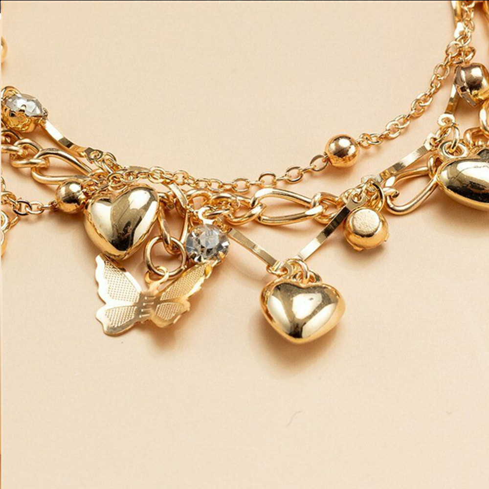 Bộ 3 Lắc Chân Kiểu Dáng Thanh Lịch Thời Trang Cho Nữ | BigBuy360 - bigbuy360.vn