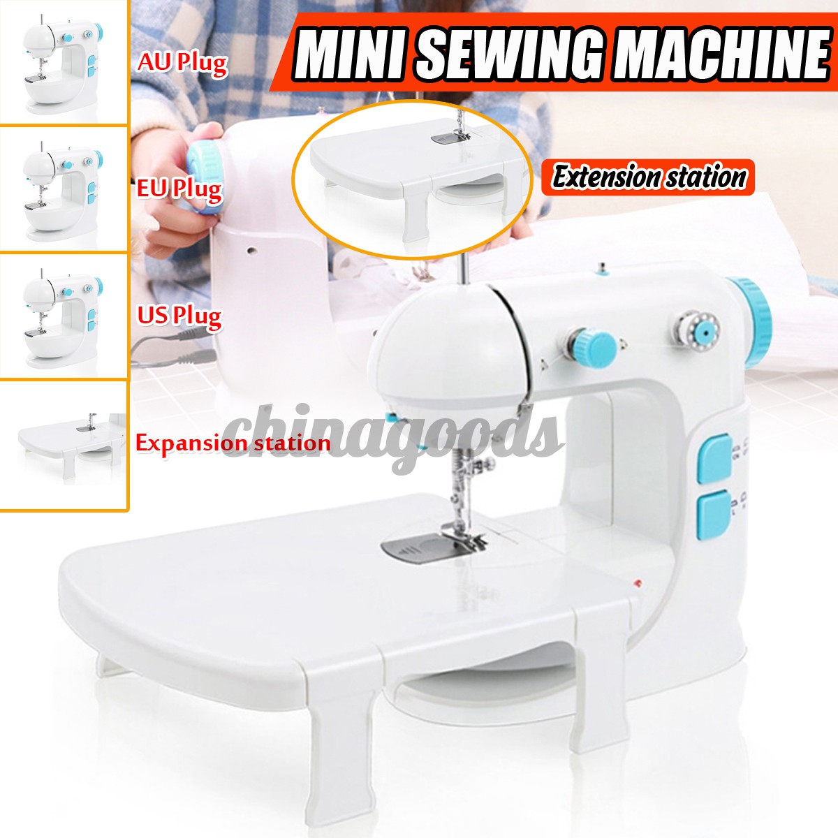 Máy May Mini Để Bàn Tiện Lợi