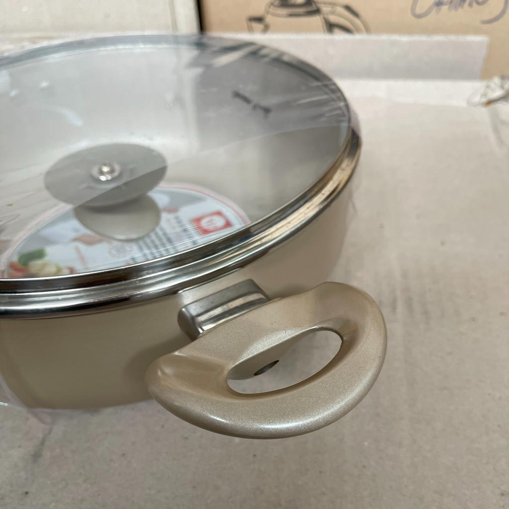 Nồi lẩu cao cấp chống dính Smart Cook SM-5552 chất liệu nhôm phủ 2 lớp chống dính cao cấp dùng được tất cả các loại bếp