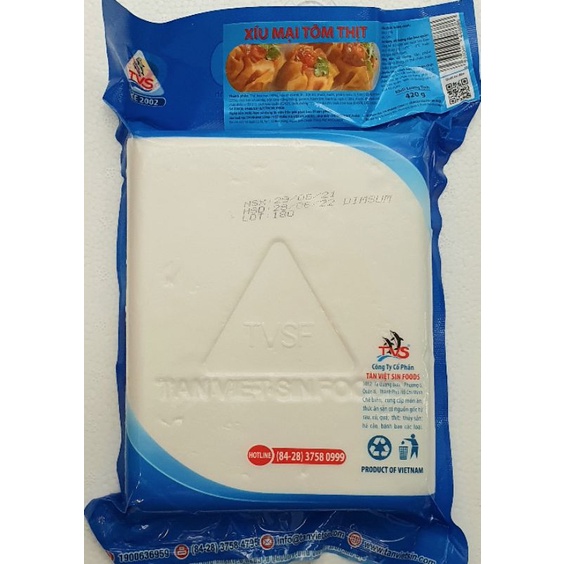 Xíu mại tôm thịt mini Tân Việt Sin 500gr