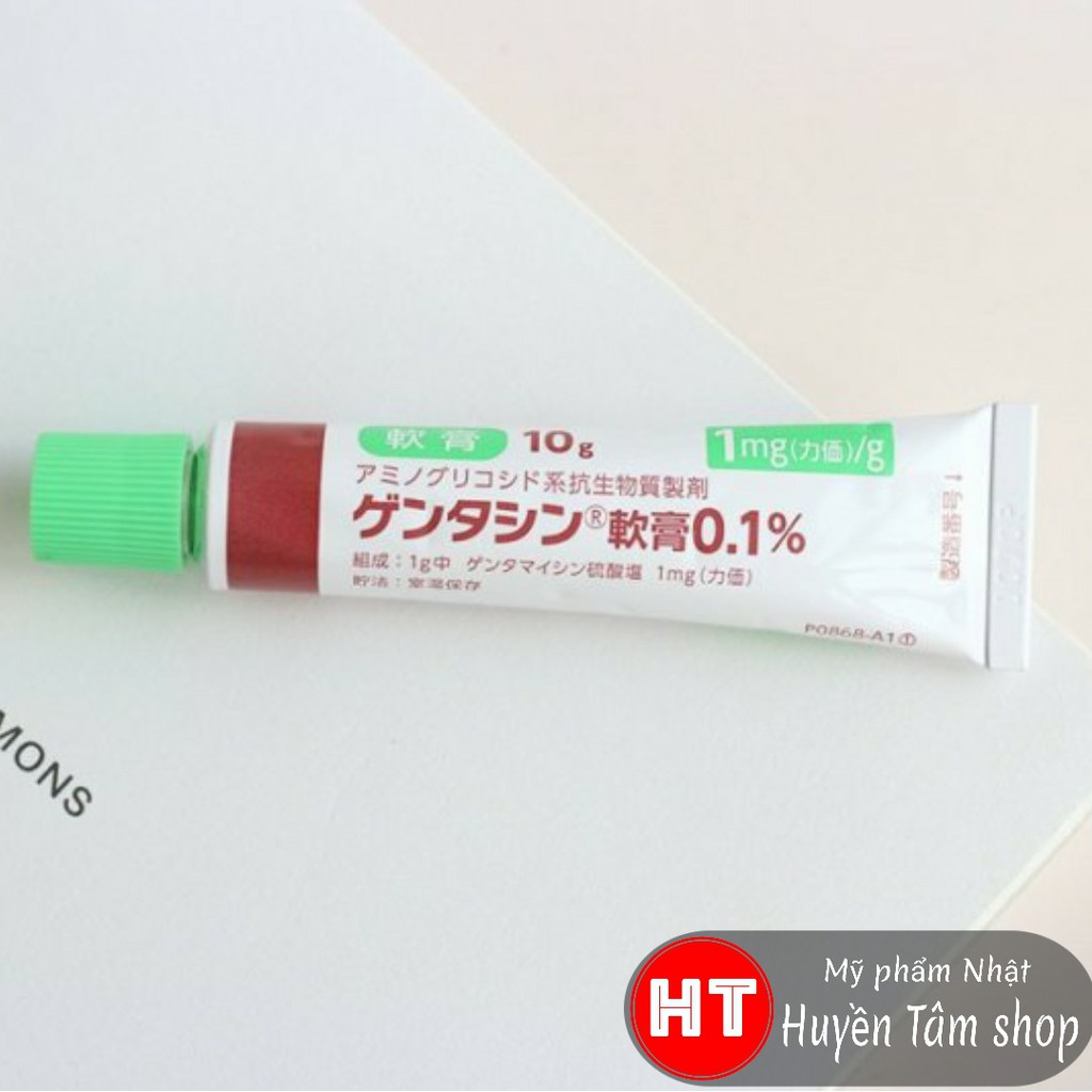 Kem bôi sẹo Gentacin Ointment 0,1% Nhật Bản 10gr