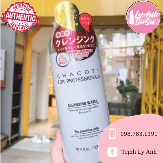 Tẩy trang Chacott Cleansing water