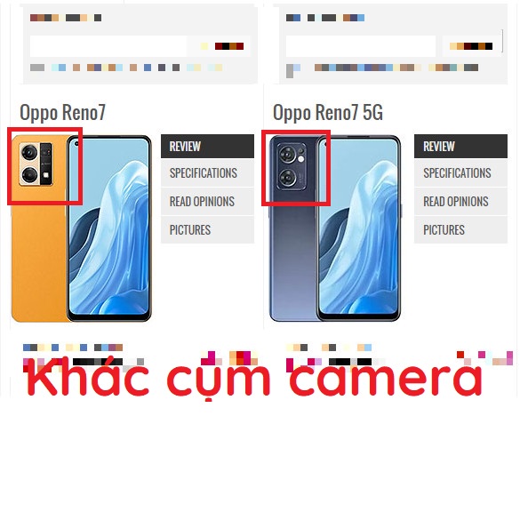 Kính cường lực camera Oppo Reno 7 4G/ Reno 7 5G/ Reno 8 4G cam đế đen và trong suốt giúp bảo vệ toàn diện cho camera