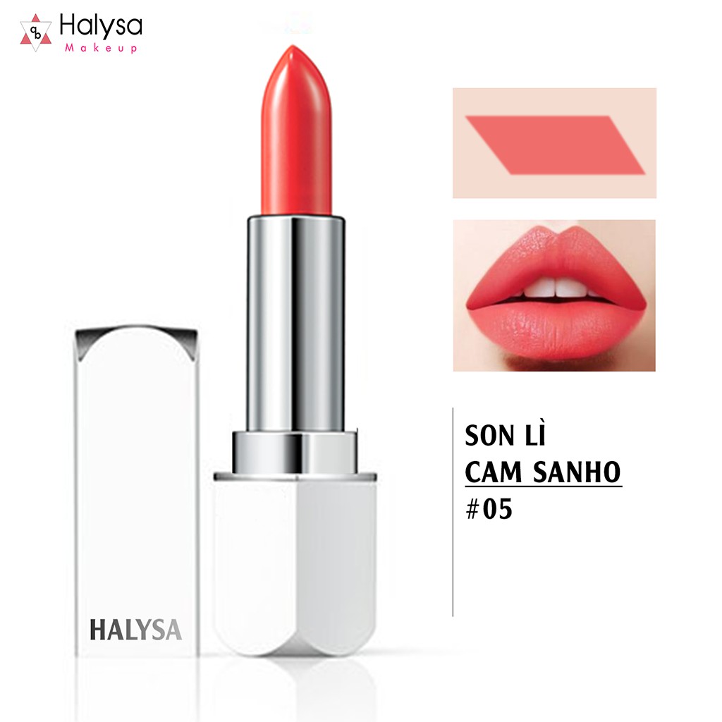 🔥🔥🔥[ƯU ĐÃI]🔥🔥🔥 Son Môi Lì Halysa – Son chống thâm môi cao cấp Cam San Hô Hot Hot Hot🔥🔥🔥 | BigBuy360 - bigbuy360.vn
