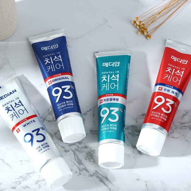 Kem Đánh Răng Median Dental IQ 93% Hàn Quốc 120g ( Date 2024 )
