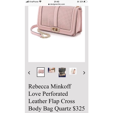 💚 👜  túi đeo vai đeo chéo công sở và đi chơi hiệu Rebecca minkoff độ mới cao