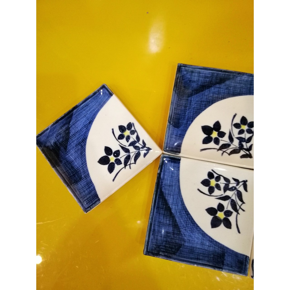 Bộ 6 đĩa sứ nội địa Nhật, size 12cm (mã 920)